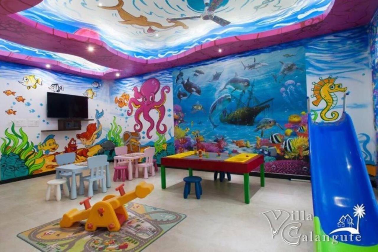 Luxury Rental With Kids Playroom In Goa Calangute Exteriör bild
